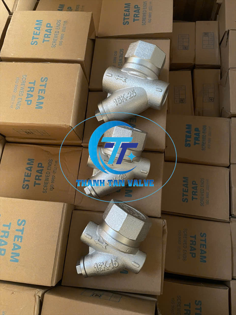 BẪY HƠI ĐỒNG TIỀN GANG TL