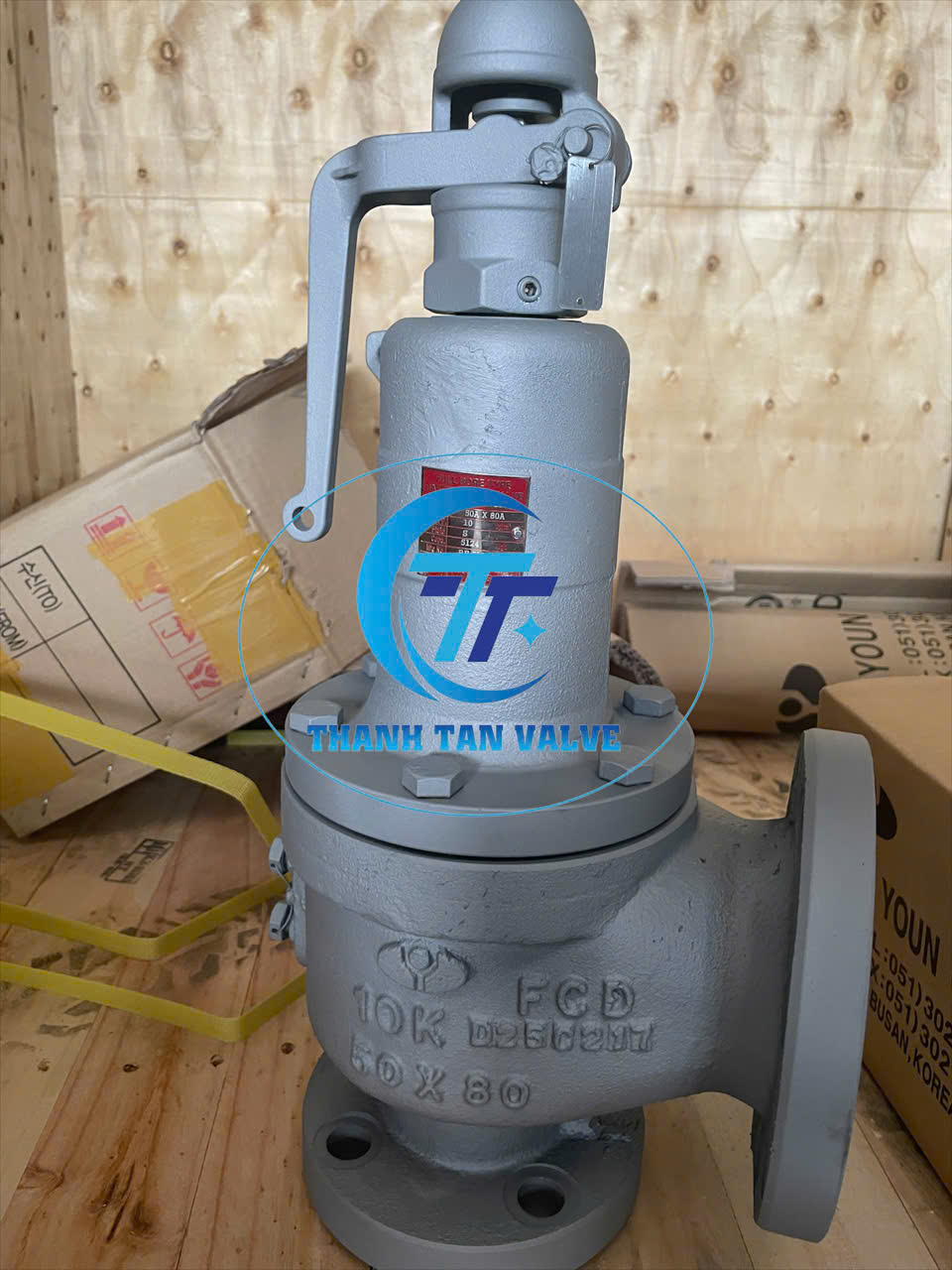 van an toàn hơi nóng dn50