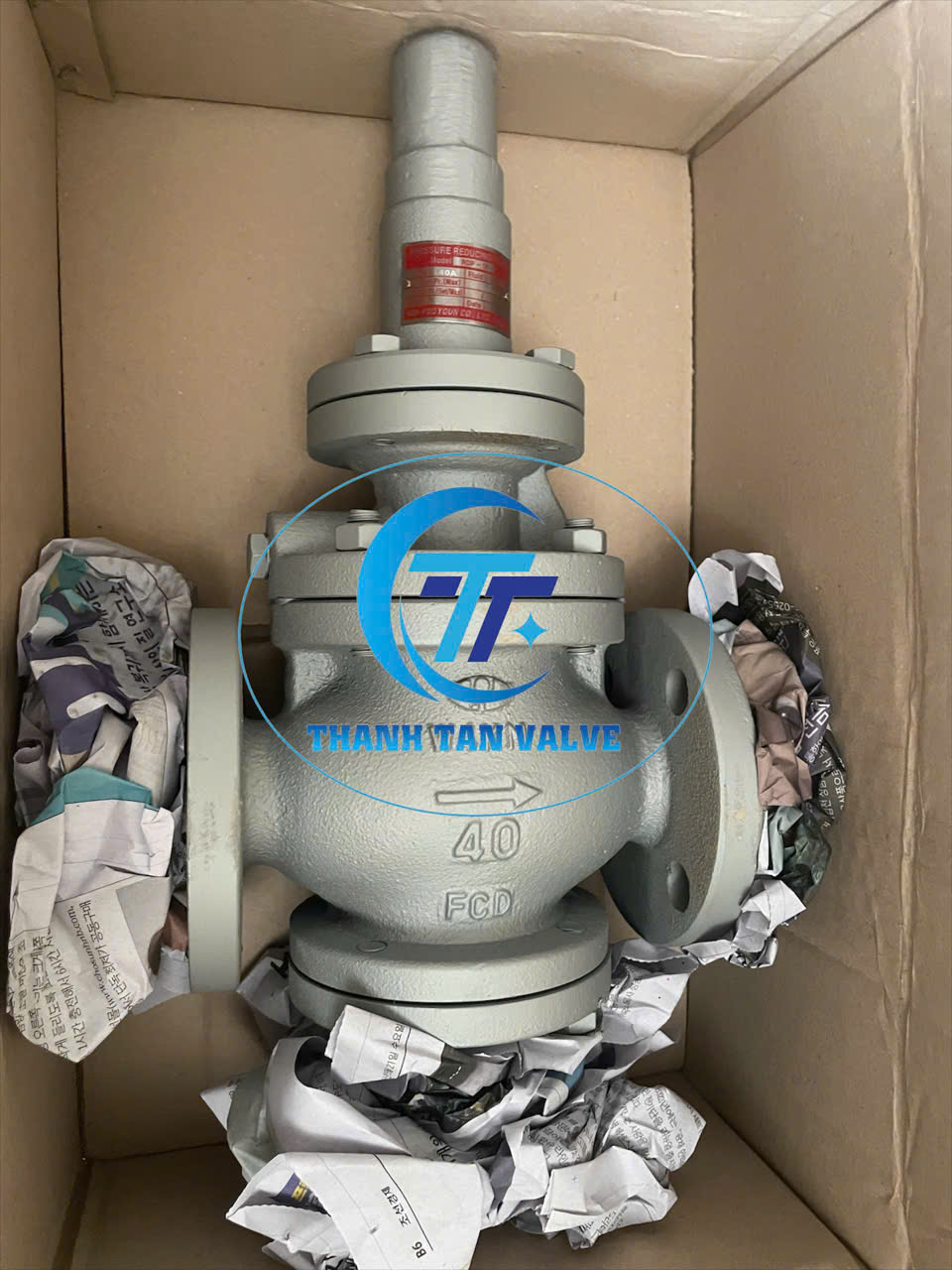 VAN GIẢM ÁP HƠI DN40