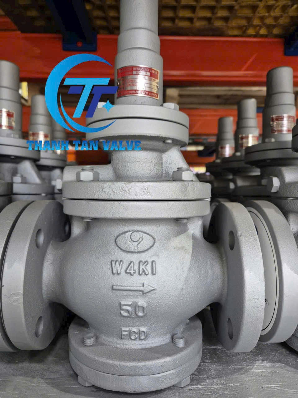 VAN GIẢM ÁP HƠI DN50