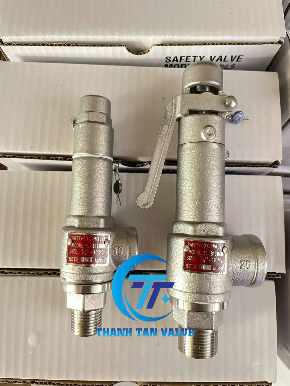 VAN AN TOÀN INOX 304 DN20